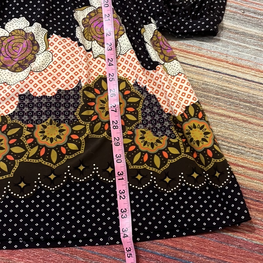 Fire Los Angeles Floral Dress Size L - Picture 10 of 13